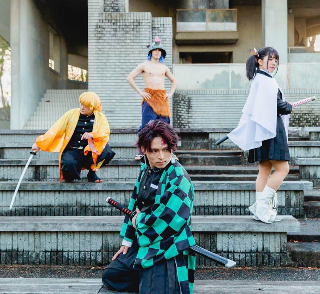 泉ひかり パルクール さんのインスタグラム写真 泉ひかり パルクール Instagram Tiktok鬼滅の小ネタ投稿してるので よかったらみてね 7 5 4 3 2 1 竈門炭次郎 Takumi 0113 我妻善逸 Haruharu