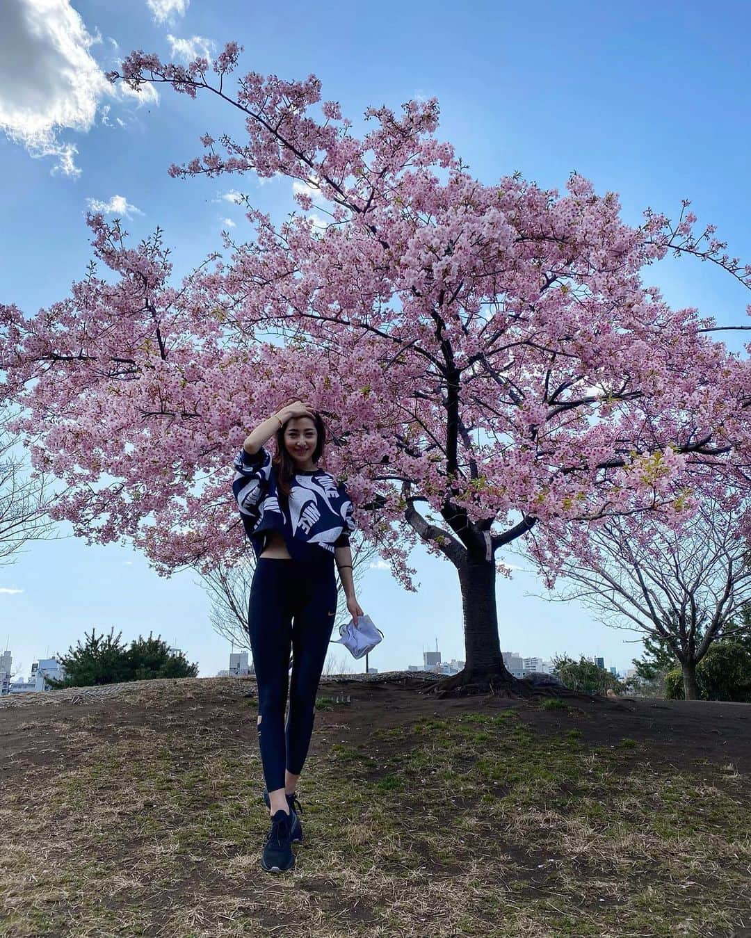 雨宮みずきさんのインスタグラム写真 - (雨宮みずきInstagram)「． 西郷山公園の河津桜⛲️🌸 ランニングコースに入れたよ❣️ ． 今年も綺麗に 咲いてくれるんだろうな😢🌸🍡 ． #河津桜 #桜 #お花見 #お花見ランニング #cherryblossom #sakura🌸」3月9日 17時48分 - ammymzk0926