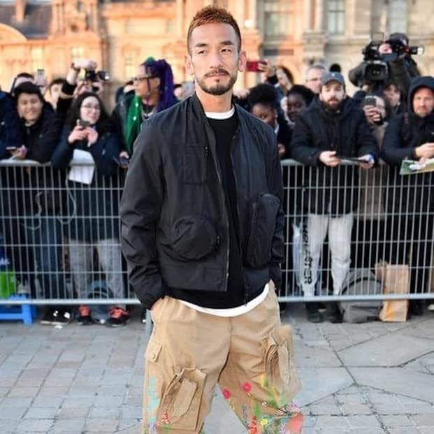 中田英寿さんのインスタグラム写真 - (中田英寿Instagram)「@nicolasghesquiere  @gqspain  #LouisVuitton #FallWinter2020/2021 #NicolasGhesquière #Paris #HidetoshiNakata #中田英寿 #パリ #ルイヴィトン」3月9日 17時56分 - hidetoshi_nakata_