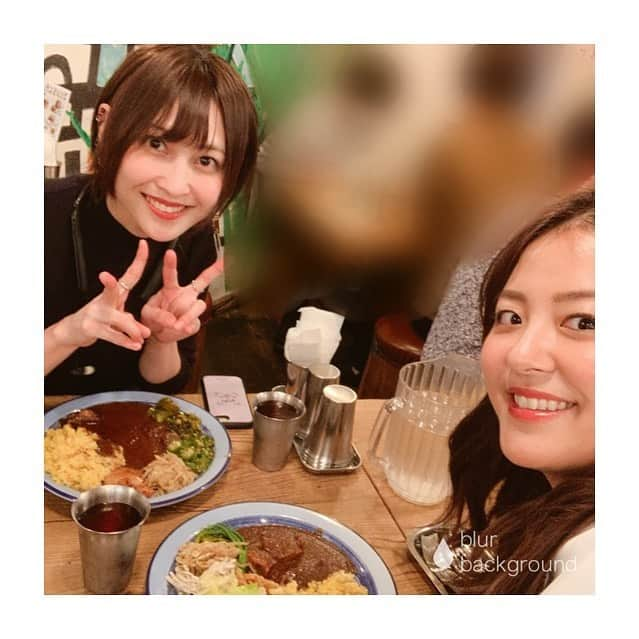 長沢美月さんのインスタグラム写真 - (長沢美月Instagram)「あゆと🍛🍴 今日も楽しかった😌 #カレー #ランチ #ブログ更新しました #もうやんカレー」3月9日 18時36分 - _mizuki_0212