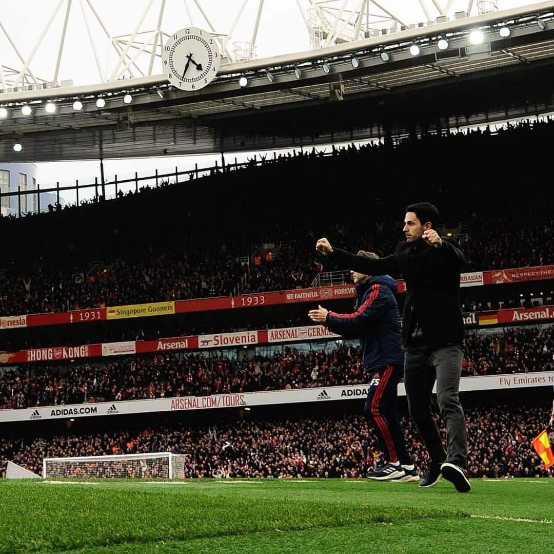 アーセナルFCさんのインスタグラム写真 - (アーセナルFCInstagram)「#MondayMotivation ✊⁠ ⁠ #Arsenal #Arteta」3月9日 18時50分 - arsenal