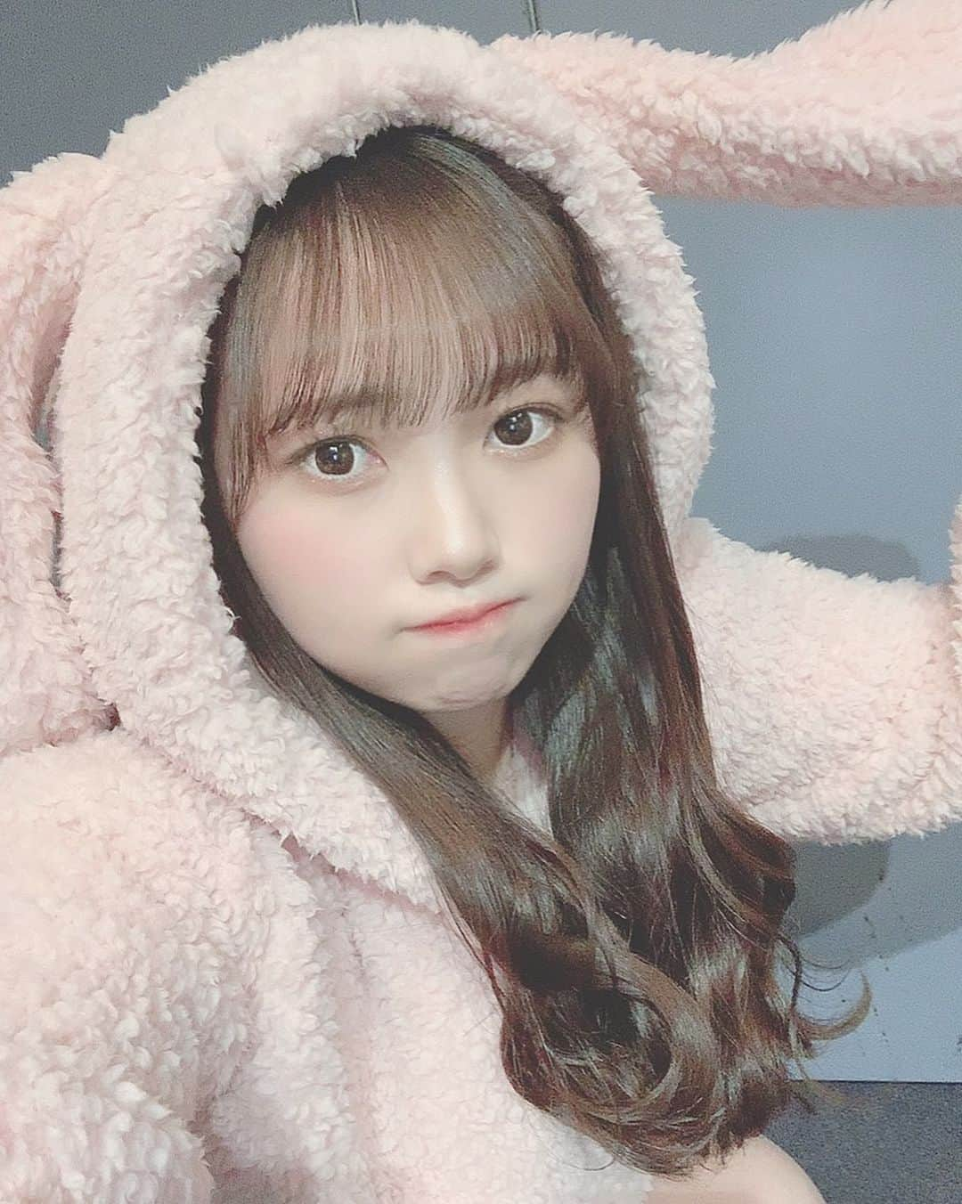 山内祐奈さんのインスタグラム写真 - (山内祐奈Instagram)「🐰❤︎😉」3月9日 19時24分 - yuna_hkt48