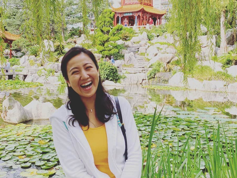 荒尾茉紀のインスタグラム：「今日は午後から元クラスメイトとChineseGardenへ❗️クラス変わっても仲良くしてもらえてhappy😊  #sydney #留学 #chinesegarden #庭園散策 #imissmyclassmates」