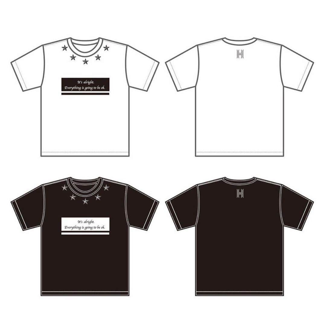 Miki Hirookaさんのインスタグラム写真 - (Miki HirookaInstagram)「なんと！！ HOSSYさんが、ついにオリジナルTシャツ作ったらしいです！！！！！ @hossy1215  これ着たらダンス上手くなるかも！！笑  皆さん是非チェックしてね☆ ↓↓ ↓↓ ↓↓ ↓↓ . ご報告❗️❗️❗️ . @tadashi1984 のDROP HYPE制作に続き、HOSSYオリジナルＴシャツとロンＴを限定販売させて頂く事になりましたー🎉🎉🎉 . . 色々な方からの要望と自分のオリジナルも欲しかった事もあり、作らせて頂いた次第です🙇‍♂️ . . Ｔシャツ・ロンＴともに自分の名前でもある星マーク⭐️を入れ、 何度も励まされとても大好きな言葉… 『It’s alright. Everything is going to be ok.』 (大丈夫きっと全てはうまくいく) の一文を入れ、裏面のネック部分には自分のイニシャル『H』を入れたデザインにしました✨ . . シンプルだけど、メッセージ性も込めたデザインにしたので、普段着でも寝巻きでも、そしてワークショップなどで着てもらえたら嬉しいです✌️ . . 今回はＴシャツは受注生産にはなりますが、ロンＴに関してはボディーの枚数に限りがある為、一定枚数の限定販売とさせて頂きます❗️ . . 以降再販の予定は今のところ…ございませんので早めのご予約お待ちしてます🙇‍♂️ ﻿. . . 📝お申し込みはInstagramのプロフィールURL、 👉drophype.thebase.in/👈 DROPHYPEのページよりご購入頂けます❗️❗️❗️❗️ . . ⚠️３月29日(日)締め切り☑️﻿ ※発送は４月20日(月)から順次開始させて頂きます。 . 【注意事項】 . ※ご予約は全てURLからのみで、DMからのお問い合わせには対応致しかねます。 . ※お振込み後のキャンセル・返品・返金は致しかねます。」3月9日 19時34分 - miki_hirooka