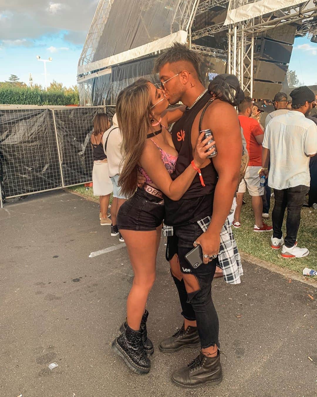 Lucie Jaidのインスタグラム：「Forever @_alexstoj 🖤Thanks for having us @ultraaustralia 🎉 ⚡️ definitely will be back next year! #ultra #ultraaustralia #ultrafestival」