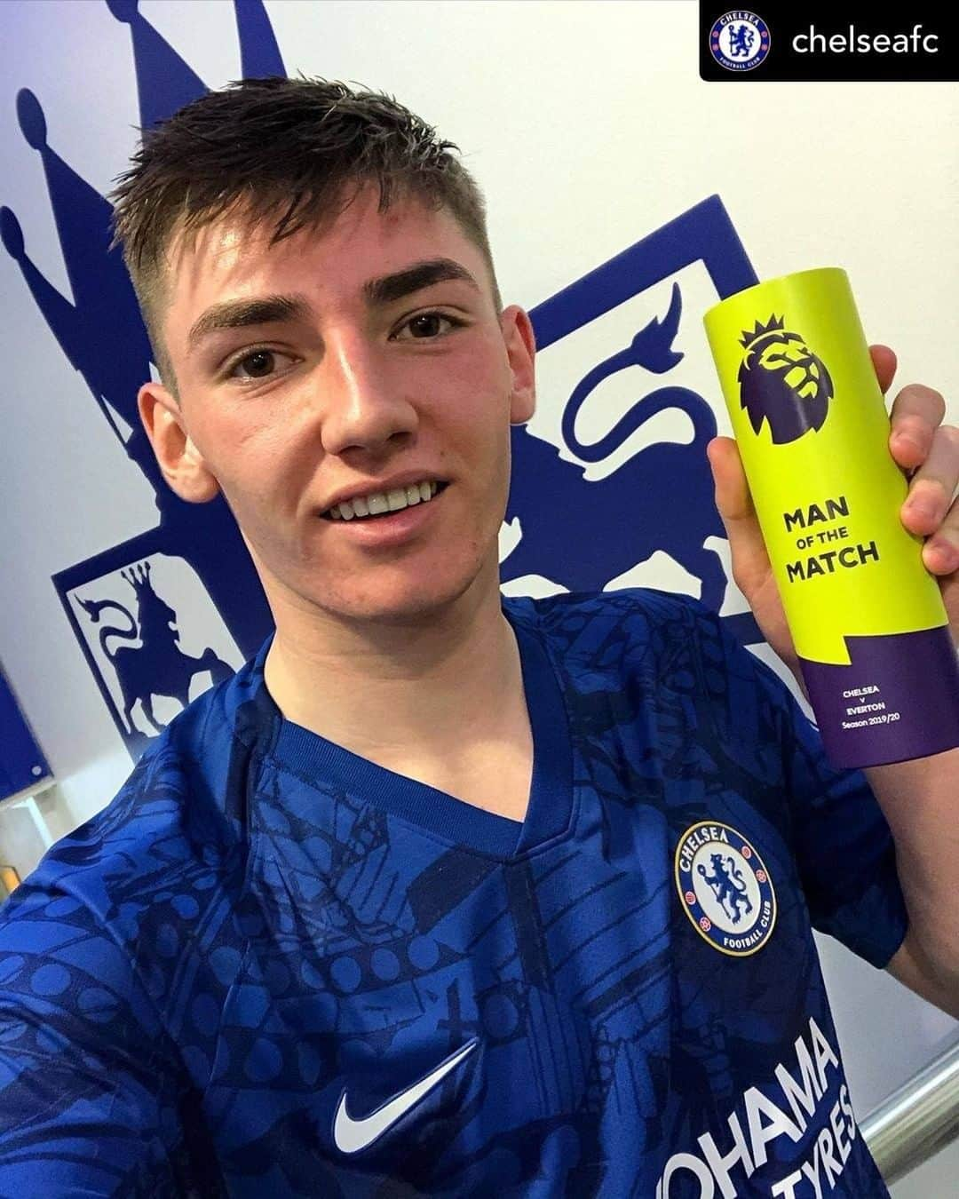 プレミアリーグさんのインスタグラム写真 - (プレミアリーグInstagram)「Happy Gilmour 😃⁣ ⁣ #repost • @chelseafc⁣ ⁣ MOTM, again. 🏆🔥 @BillyGilmourrr #CHEEVE #CFC #Chelsea」3月9日 23時19分 - premierleague