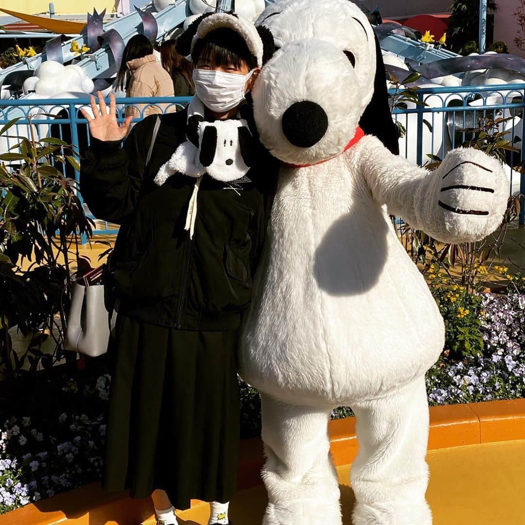 古川未鈴のインスタグラム：「. . いつぞやのスヌーピー . . . #snoopy  #usj」