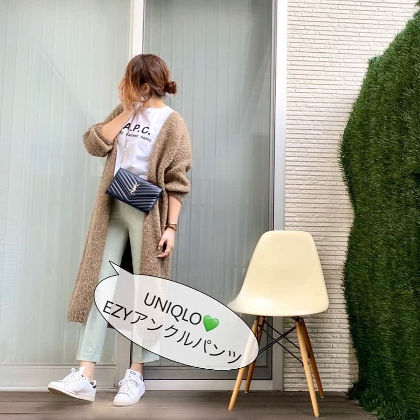 miyumo_21さんのインスタグラム写真 - (miyumo_21Instagram)「. . . UNIQLO &GU♡ 今旬グリーン💚コーデまとめ . . ブログにて アイテム詳細を紹介してます◡̈⃝⑅ . . . #ママコーデ #ママファッション #シンプルコーデ #着回しコーデ #今日の服 #今日のコーデ #プチプラコーデ #コーデ  #Locari #UniqloLifeWear #uniqloginza #uniqlo #uniqloginza2020ss #上下ユニクロ部 #ユニクロ #ユニクロコーデ #ユニクロデニム族 #ユニクロボーダー族 #ユニクロアウター族 #gu #ジーユー #大人gu部 . .」3月10日 0時01分 - miyumo_21