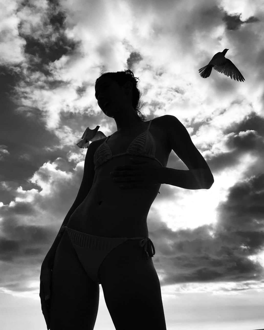 メロディー洋子のインスタグラム：「Birds flying high you know how I feel Sun in the sky you know how I feel Breeze driftin' on by you know how I feel It's a new dawn It's a new day It's a new life for me And I'm feeling good」