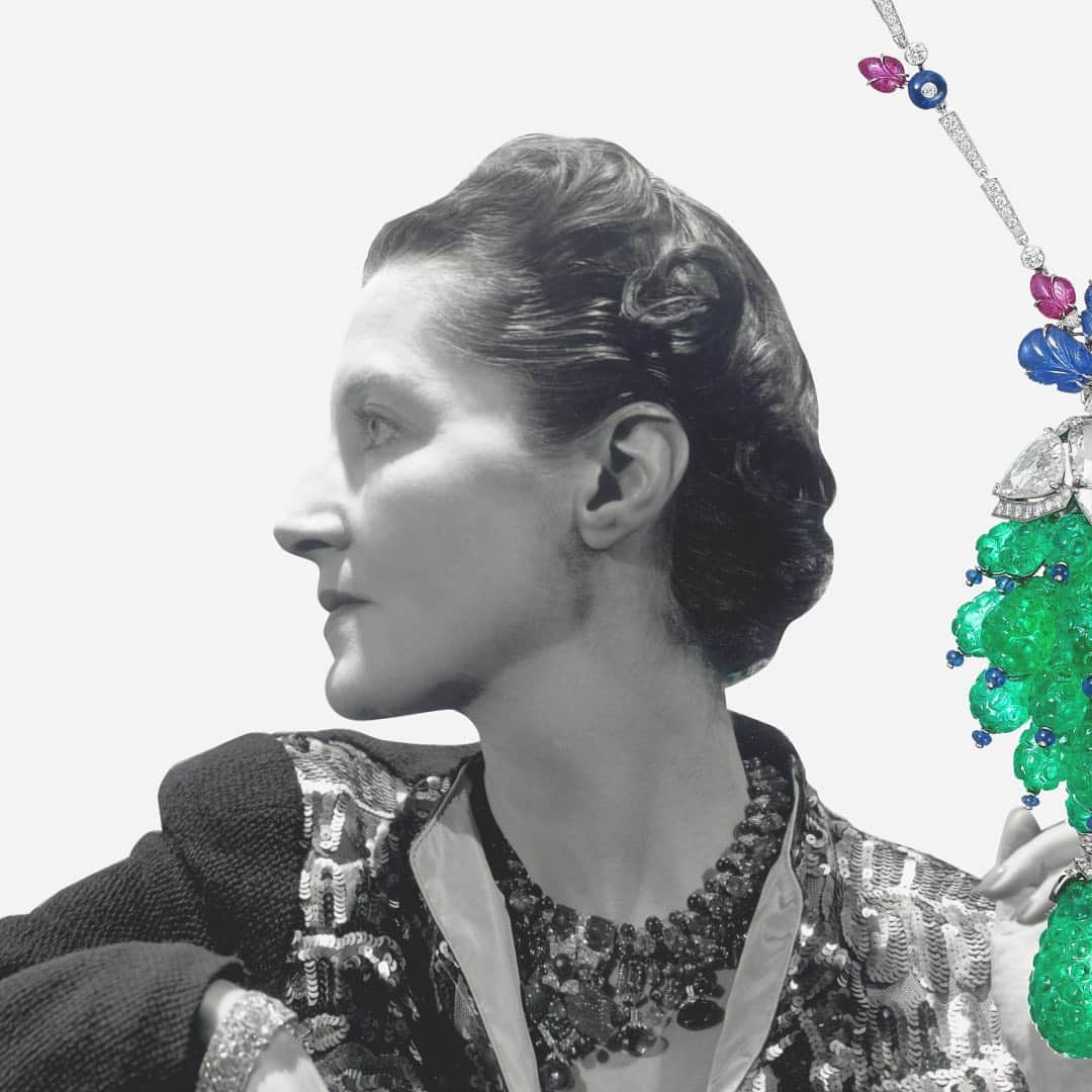 カルティエさんのインスタグラム写真 - (カルティエInstagram)「Socialite and heiress Daisy Fellowes was a woman of character and daring style, which was reflected in her Tutti Frutti necklace commissioned from Cartier Paris  in 1936. #CollectionCartier © The Cecil Beaton Studio Archive at Sotheby's」3月10日 1時58分 - cartier