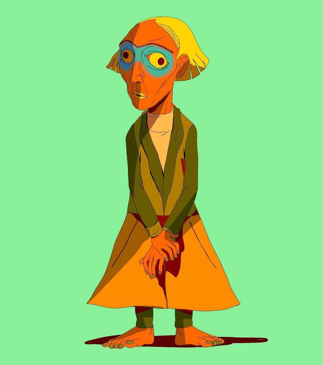 Sarahのインスタグラム：「New animation with @ramandjafari  color outtakes」