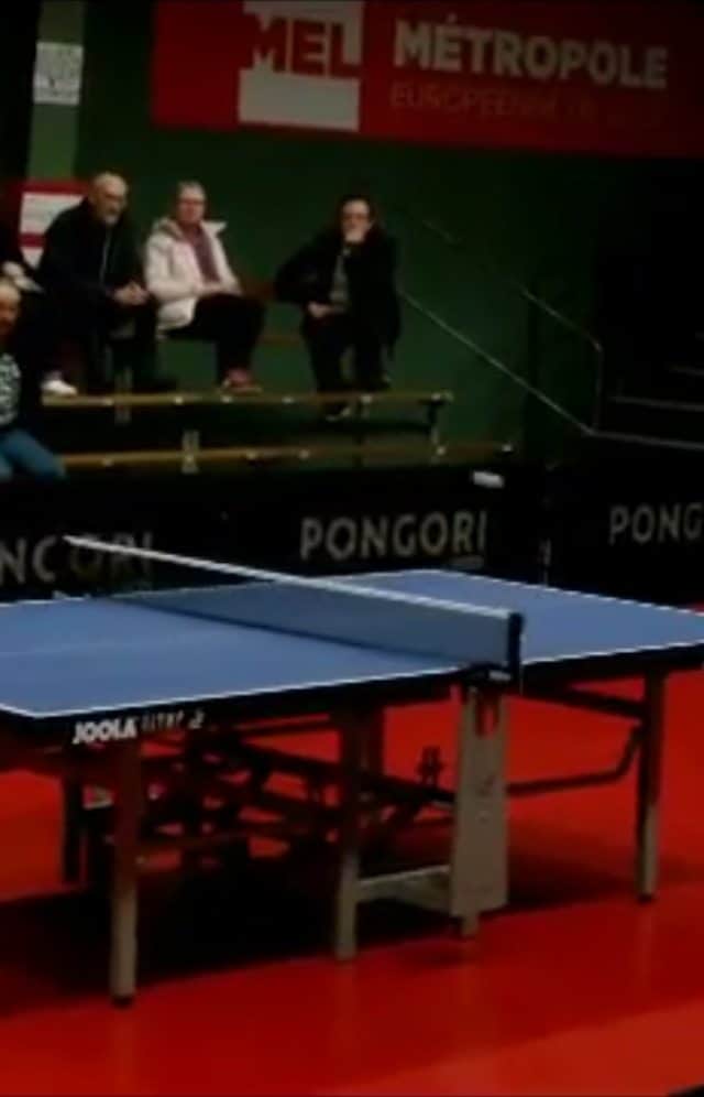 ガリア・ドボラクのインスタグラム：「Do you have trouble sleeping? try watching this video, it may help! #tabletennis @lannicle」