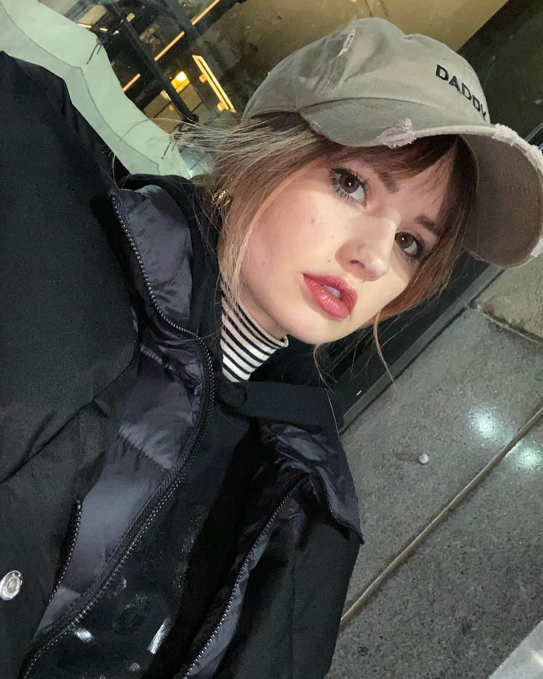 デビー・ライアンのインスタグラム：「more layers as the night goes on in nola; wrapping up our last leg of shooting #nightteeth」