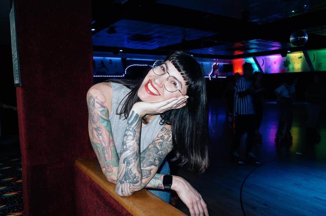 ローレン·ランドルフのインスタグラム：「That girl everyone wants to couple skate with.」