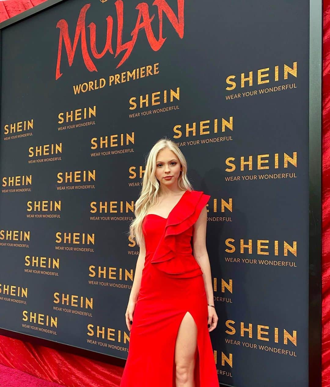 ジョーディン・ジョーンズさんのインスタグラム写真 - (ジョーディン・ジョーンズInstagram)「thank uuu @sheinofficial for having me at the world premiere of Disney's #Mulan ❤️ in theaters March 27 ❤️」3月10日 13時20分 - jordynjones