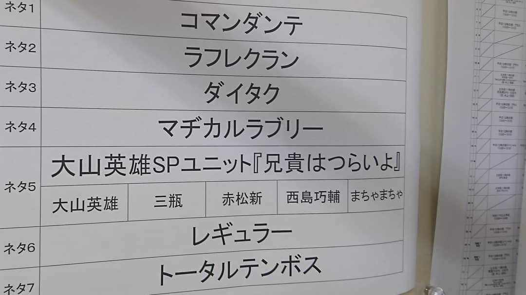 松本康太さんのインスタグラム写真 - (松本康太Instagram)「今日はルミネtheよしもと劇場で無観客生配信のネタ出番で出させてもらいました(*^^*) 大阪チャンネルYouTubeでしばらくアーカイブで観れるようです♪  いつもと違う無観客あるある探検隊をぜひチェックしてください♪  #吉本全劇場生配信 #ルミネtheよしもと #劇場 #生配信 #無観客ライブ #無観客 #あるある探検隊 #レギュラー #無観客気絶 #気絶 #大阪チャンネル #YouTube」3月10日 13時28分 - aruarutankentai.matsumoto