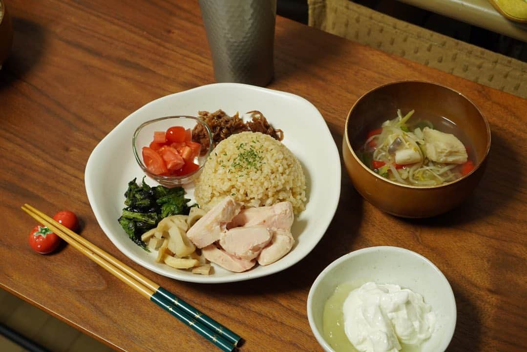 藤井快さんのインスタグラム写真 - (藤井快Instagram)「🍽Meal photo vol.7🍽 • おうちご飯は美味しい。 たまに食べる外食も良いけど、やっぱり家が好きです。 コーヒーは外で飲むのがまだ美味しい。 そろそろ練習の投稿もしないと。。。笑 • #おうちごはん #コーヒーのある暮らし」3月10日 14時16分 - fujii_kokoro