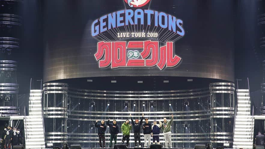 GENERATIONS from EXILE TRIBEさんのインスタグラム写真 - (GENERATIONS from EXILE TRIBEInstagram)「* * #GENERATIONS LIVE TOUR 2019 #少年クロニクル * 2020.03.11 ON SALE * #GENE #ジェネ #少クロ #放浪新世代」3月10日 18時06分 - generations_official