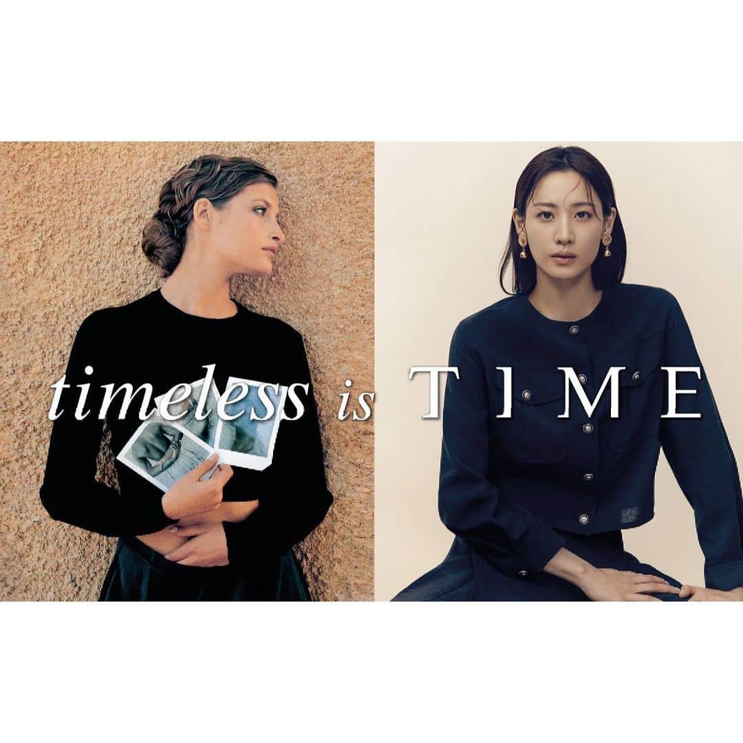 キム・スヒョンさんのインスタグラム写真 - (キム・スヒョンInstagram)「TIME, 시간을 초월한다. @time___official  90년대 아카이브를 재해석한 TIME 2020 S/S Campaign  #TIME #TIMEWomen #TIME_IS_TIMELESS #타임」3月10日 19時26分 - claudiashkim