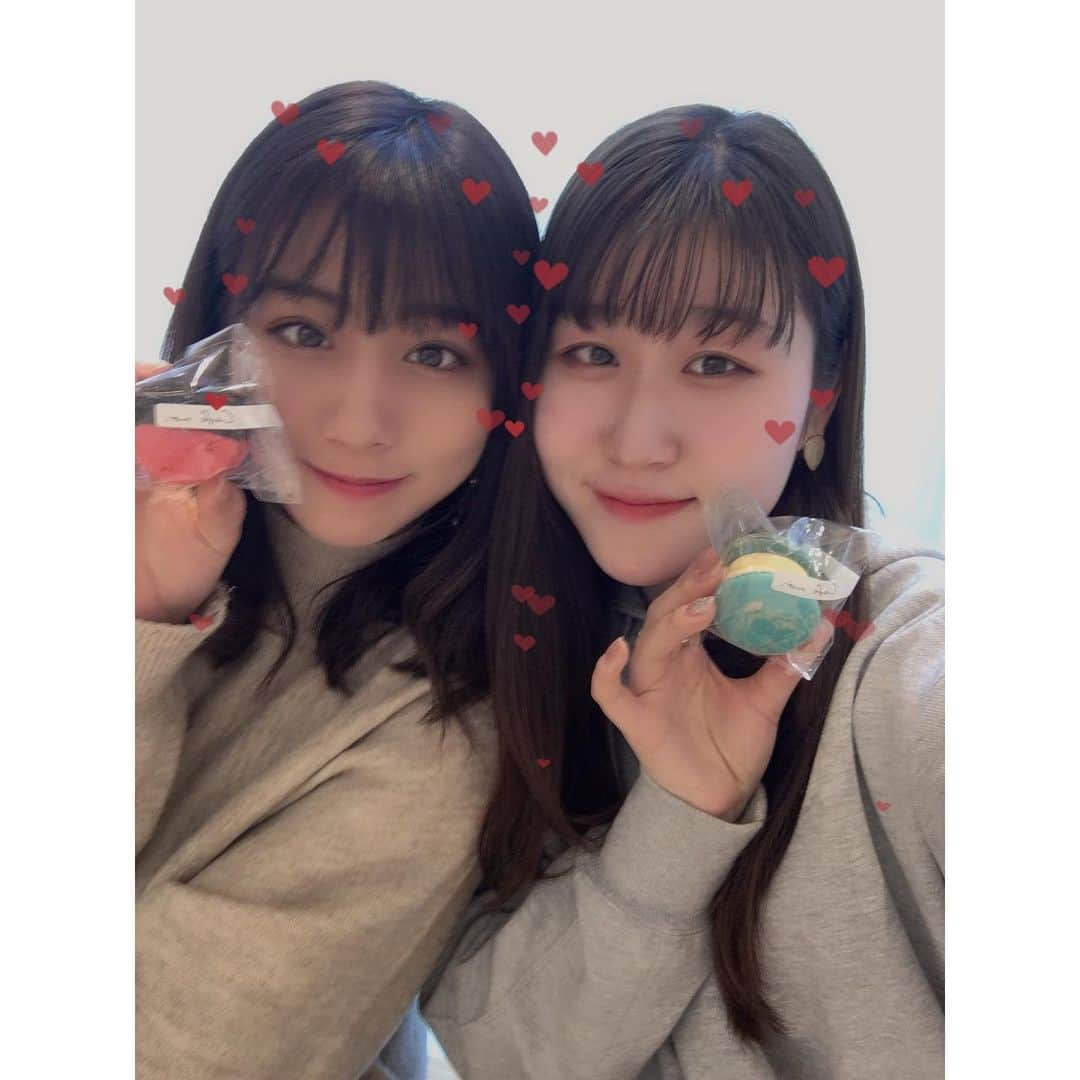 かれん（古賀かれん）さんのインスタグラム写真 - (かれん（古賀かれん）Instagram)「先月のはじめ、可愛いマカロン食べた♡」3月10日 21時57分 - lgm_karen_official