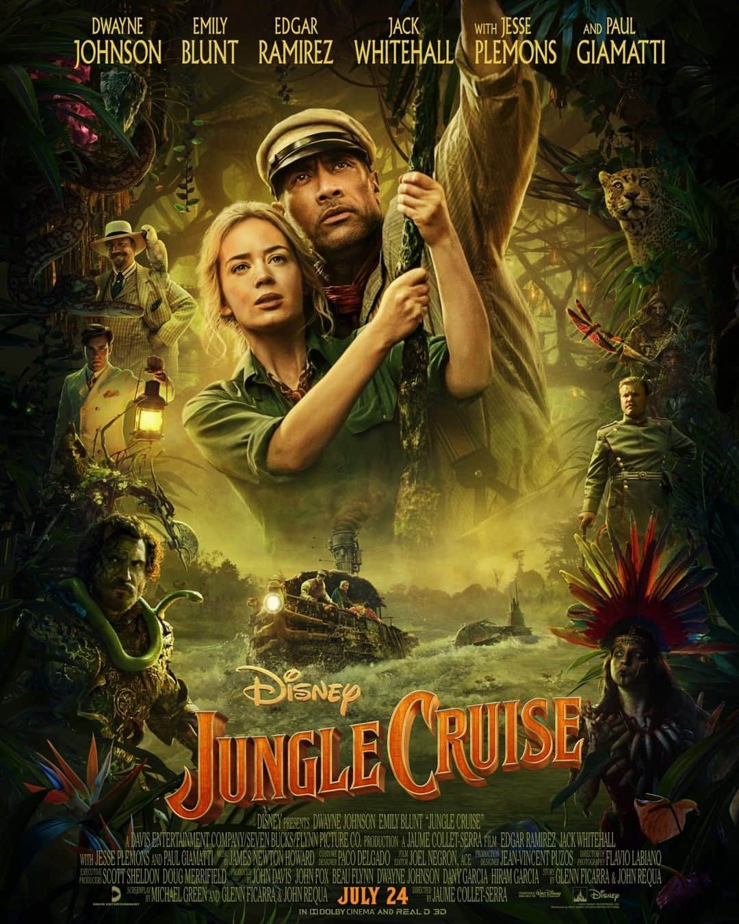 Disneyさんのインスタグラム写真 - (DisneyInstagram)「Check out the new poster for #JungleCruise. See it in theaters July 24!」3月10日 22時05分 - disney