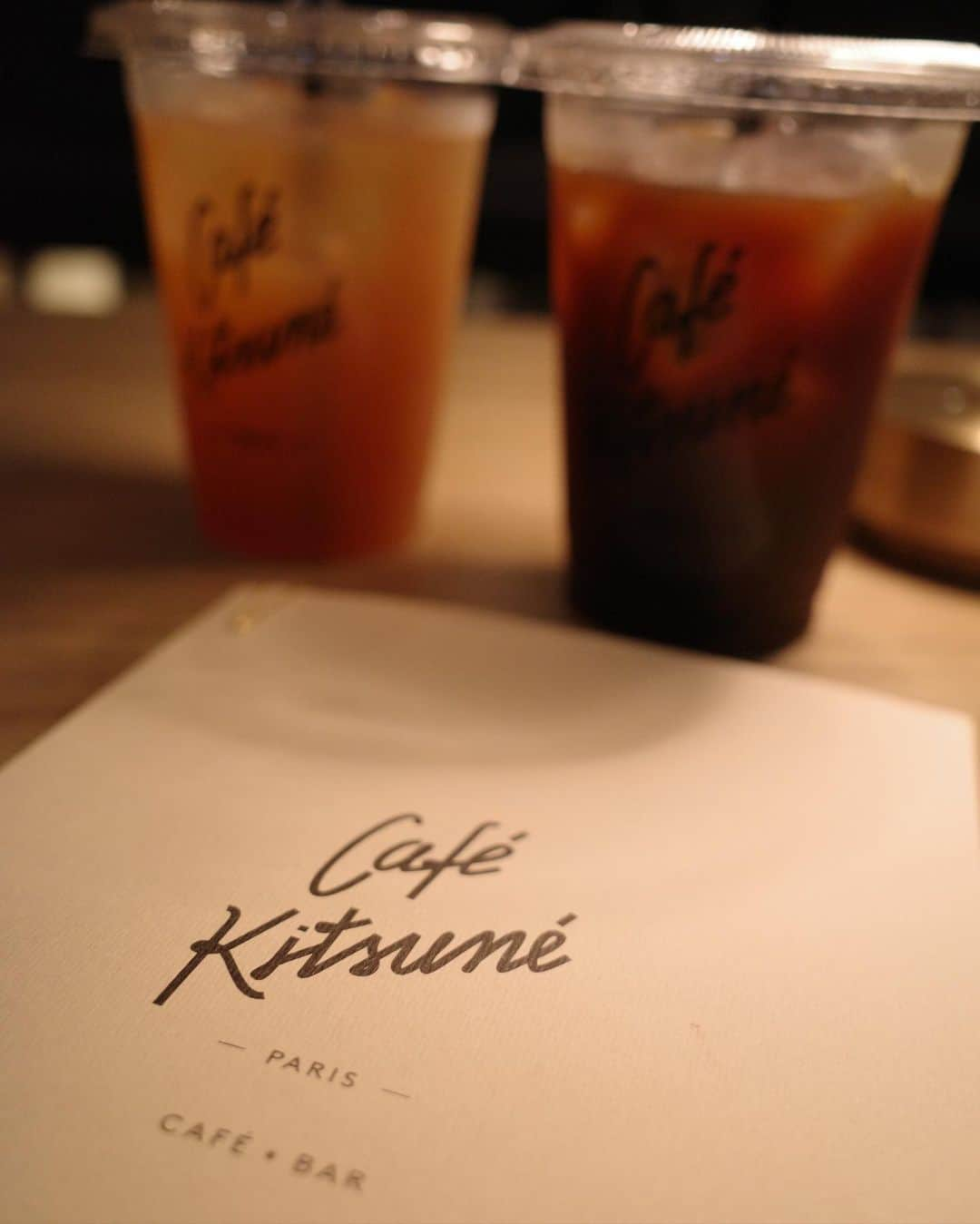 前田希美（まえのん）さんのインスタグラム写真 - (前田希美（まえのん）Instagram)「Cafekitsune🦊  #cafekitsune #cafekitsuneaoyama  #maisonkitsune #青山cafe #のんのカフェ巡り」3月10日 23時34分 - maeda_nozomi