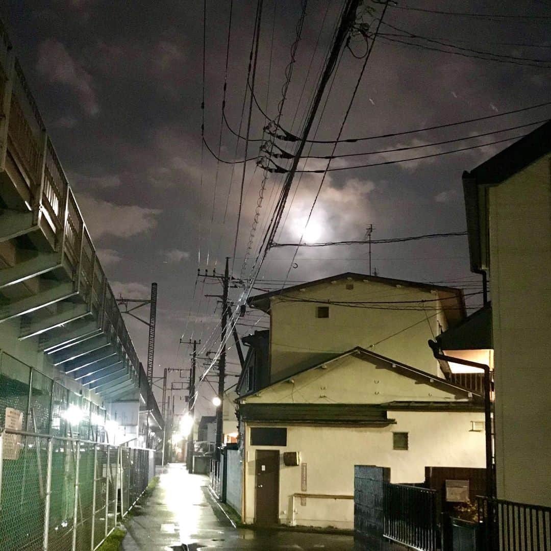 江口寿史のインスタグラム：「明日は晴れるかな。おやすみなさい。」