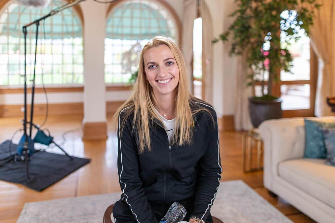 PetraKvitovaさんのインスタグラム写真 - (PetraKvitovaInstagram)「Spent a fun afternoon talking about the journey of my career with @topcourtofficial 😊」3月11日 10時44分 - petra.kvitova