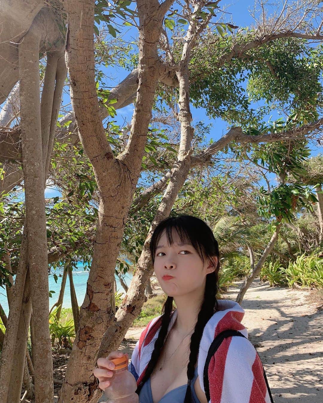 ナリ さんのインスタグラム写真 - (ナリ Instagram)「겥토레에~~~~이!이!이!🍊 #마나가하섬」3月11日 9時37分 - kimnaris