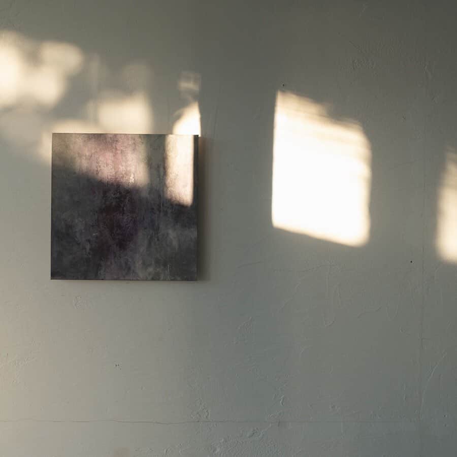 惟本康明 / yasuaki yoshimotoのインスタグラム：「#oilpainting #abstractpainting #artpiece」