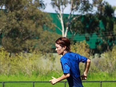 近賀ゆかりさんのインスタグラム写真 - (近賀ゆかりInstagram)「TRAINING ⚽️☀️ with @mizunofootball  今日は久しぶりに暑くなった！  #mizuno  #melbournecityfc 📸 @ayakurokawa_」3月11日 14時04分 - kingayukari2