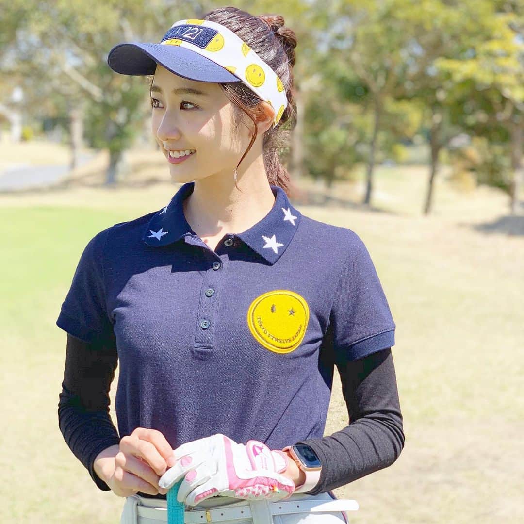 筒井萌子のインスタグラム：「* ゴルフ日和〜⛳️ 舞台も終わったのでラウンド行きたいな◡̈♥︎ wear: @v12golf_official ・ #筒井萌子 #女優 #actress #モデル #model #岡山  #shooting #instagood #instalike #converse #撮影 #followme #instalike #ゴルフ #ゴルフ女子 #ゴルフコーデ #골프 #좋아요반사 #좋아요그램 #좋아요환영 #데일리그램 #패션 #오오티디 #카페 #アルチビオ  #アルチビオカップ #archivio #archiviocup  #ゴルジョバ #ディズニーシー #v12」