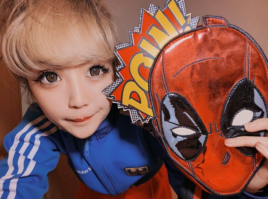 あさちるさんのインスタグラム写真 - (あさちるInstagram)「🕸 #DANIELLENICOLE #PONEYCOMBTOKYO #MARVEL #DEADPOOL #gotg」3月11日 15時57分 - asachill