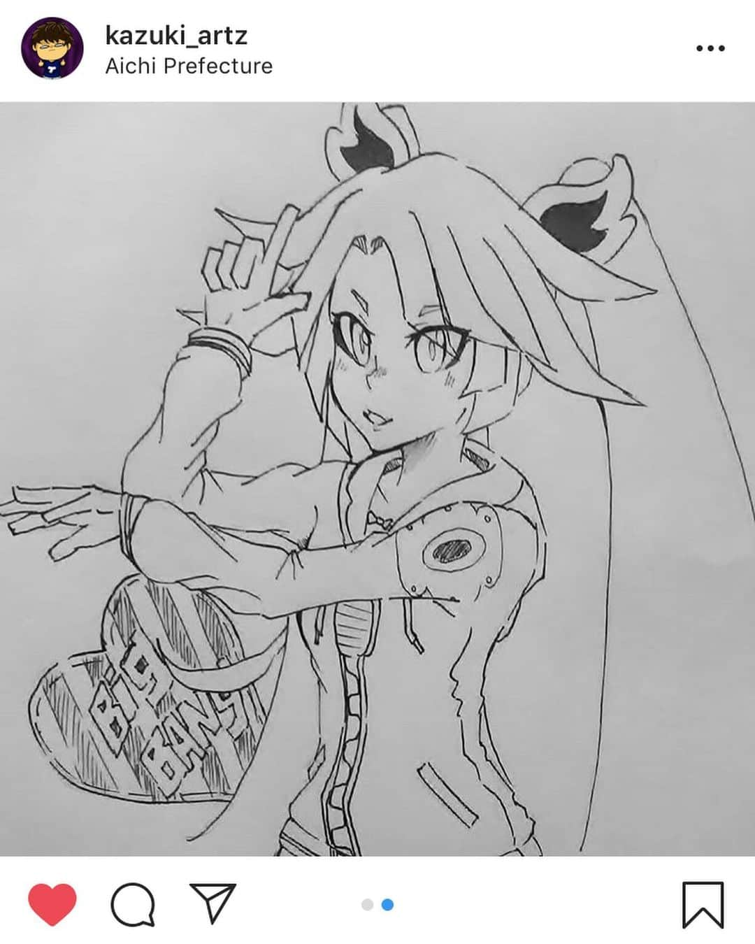 キミノミヤさんのインスタグラム写真 - (キミノミヤInstagram)「Thank you🤩 . #miyart #fanart #ファンアート #キミノミヤ #MIYAKIMINO #vtuber #HANJOSQUAD」3月11日 19時32分 - miya_kimino