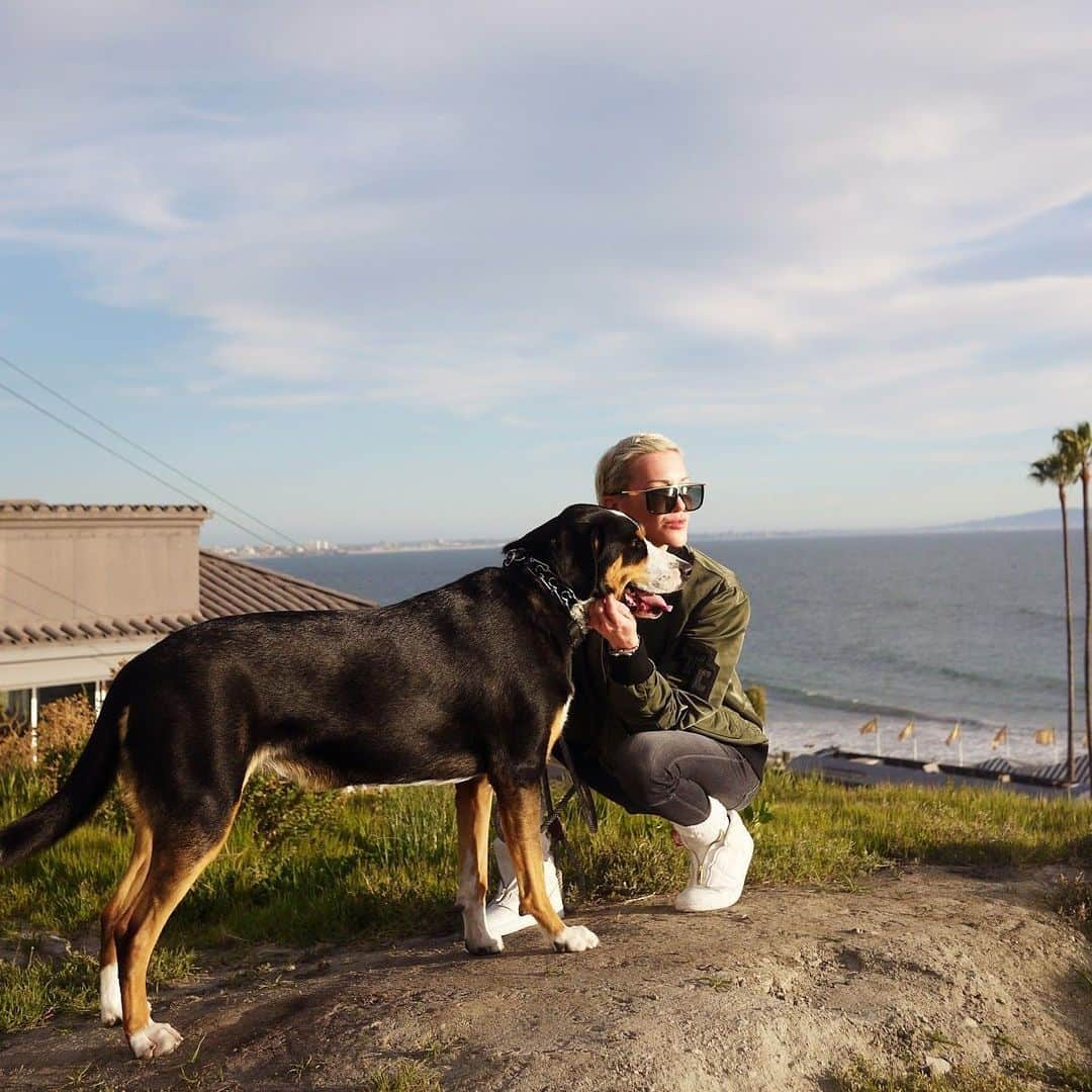 ケイティ・キャシディさんのインスタグラム写真 - (ケイティ・キャシディInstagram)「Murphy and I conquered the world! Well, we conquered Santa Monica that is... 😂」3月12日 5時33分 - katiecassidy