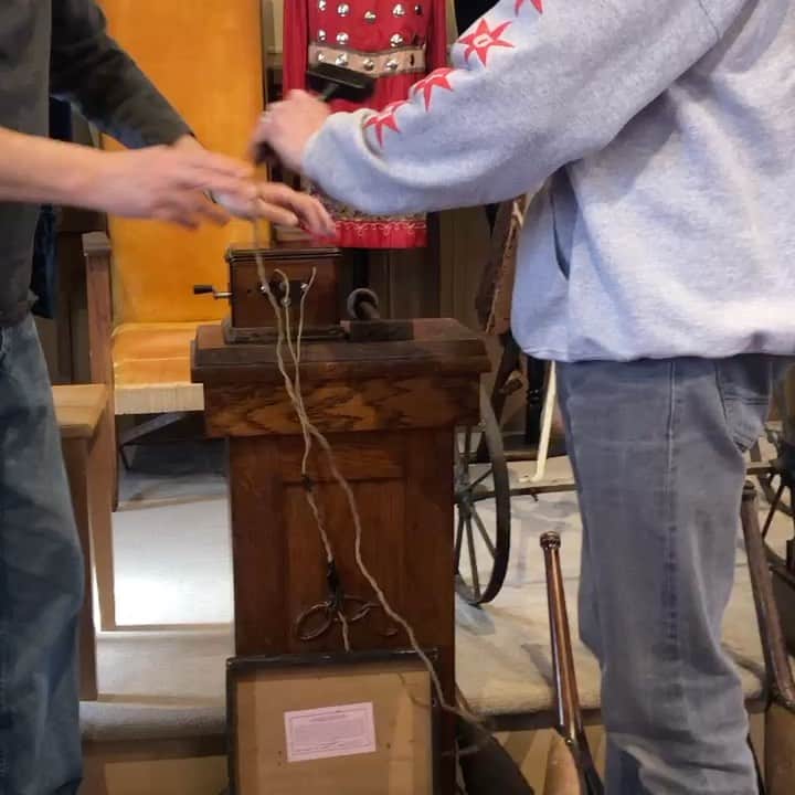 デビッド・エイゲンバーグのインスタグラム：「Went to the really wonderful #demoulinmuseum with my son and had a great time seeing the turn-of-the-century gags and initiation pranks.. had a blast ! if your in Illinois go visit ! Really wonderful people and museum!! #roadsideamerica」