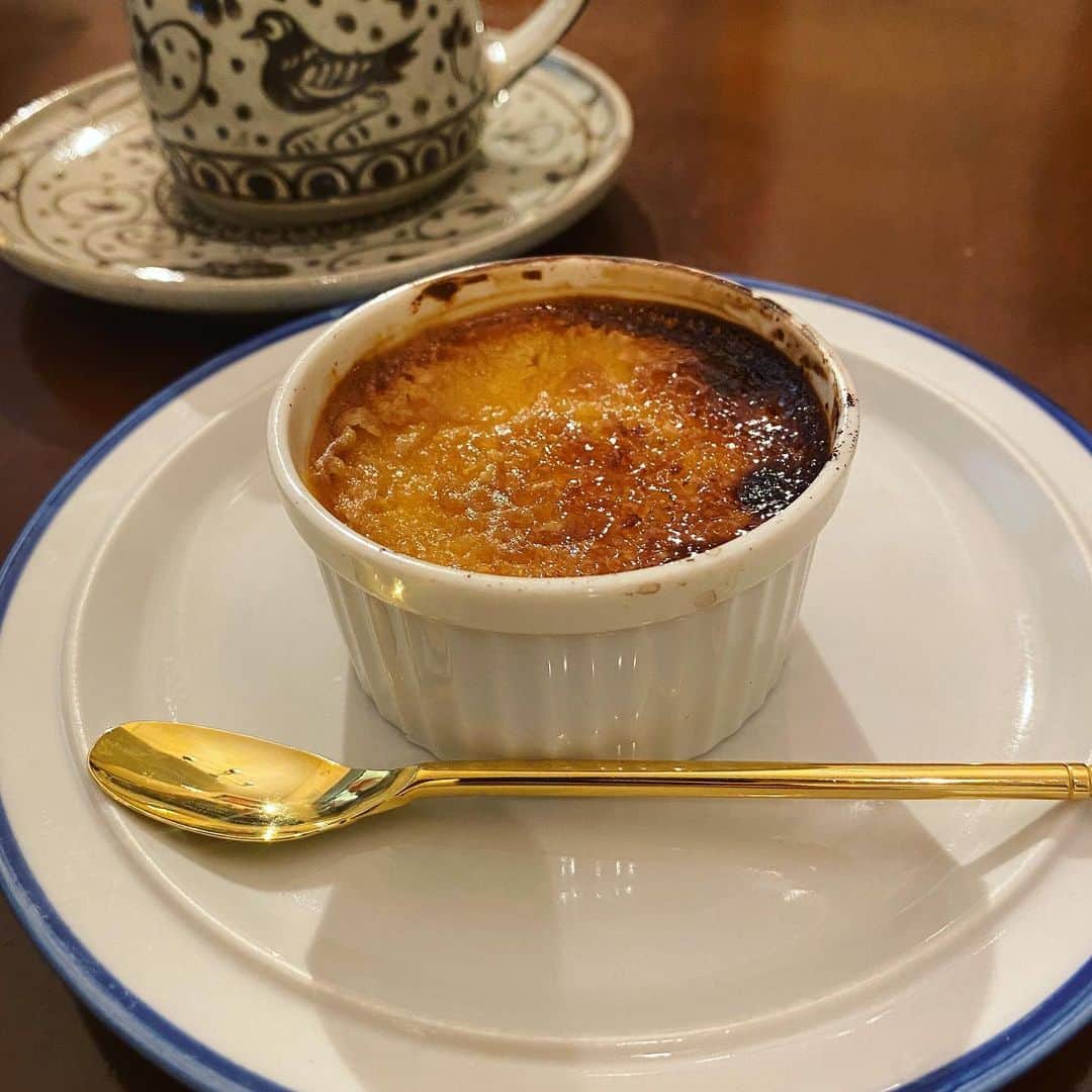 のインスタグラム：「クレームブリュレ。 美味しくできた🥰」
