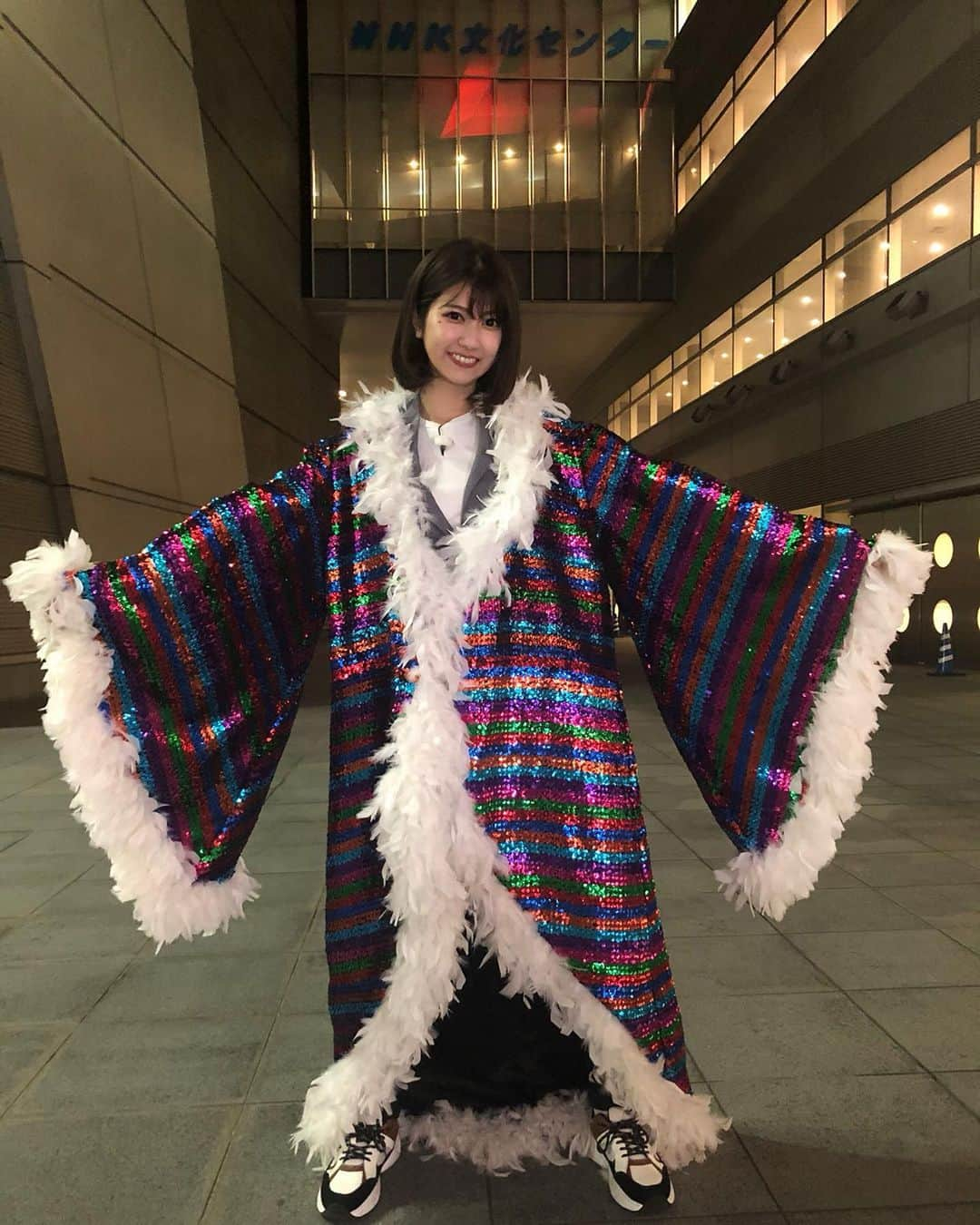 瀧山あかねさんのインスタグラム写真 - (瀧山あかねInstagram)「「DDT LIVE! 不要不急の路上電流爆破プロレス in さいたまスーパーアリーナ 」﻿ ご覧いただき有難うございました！﻿ ﻿ ﻿ 史上初の路上電流爆破プロレスは、かなりの衝撃でした。。忘れられない。。﻿ ﻿ そして私は最後の大役として﻿ 男色ディーノさんの格好させていただきました！﻿ アナウンサーのお仕事は色んな経験ができて最高です。笑﻿ ﻿ ﻿ 見逃した方は、ビデオからでもご覧になれます😊﻿ ﻿ #DDT #プロレス #電流爆破」3月11日 22時08分 - takiyama_akane