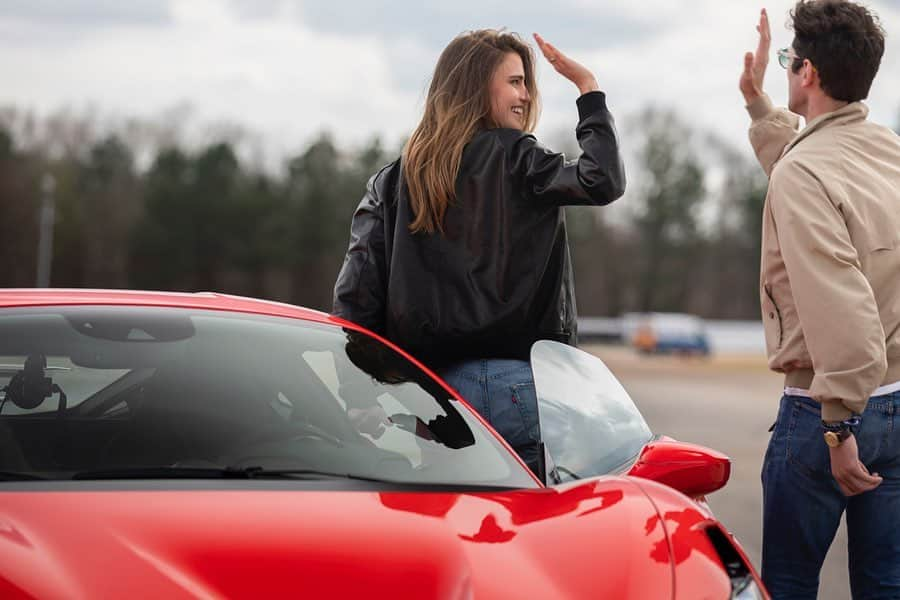 ショーン・オプリーさんのインスタグラム写真 - (ショーン・オプリーInstagram)「What a day. Coming home to Georgia to drive the new F8 Tributo on the track and back roads was a dream. Thank you to the team and REAL race car champions for showing me the ropes. @ferrari @ferrariusa 📸 the boss @capitolsunset and special thanks to @thecarcrush @alessandro_balzan for being a legends」3月12日 0時15分 - seanopry55