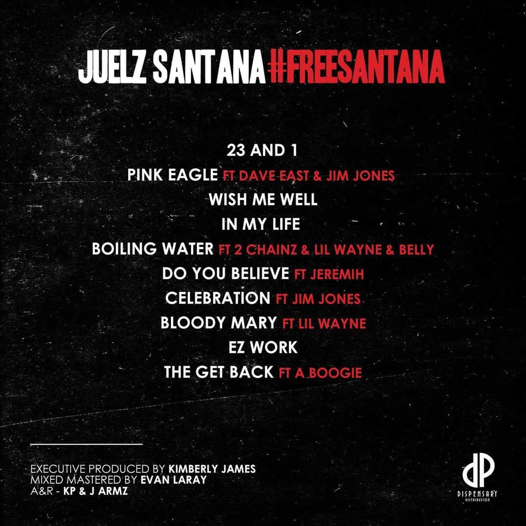 ジュエルズ・サンタナさんのインスタグラム写真 - (ジュエルズ・サンタナInstagram)「What’s y’all favorite track off #FreeSantana project??」3月12日 2時32分 - thejuelzsantana