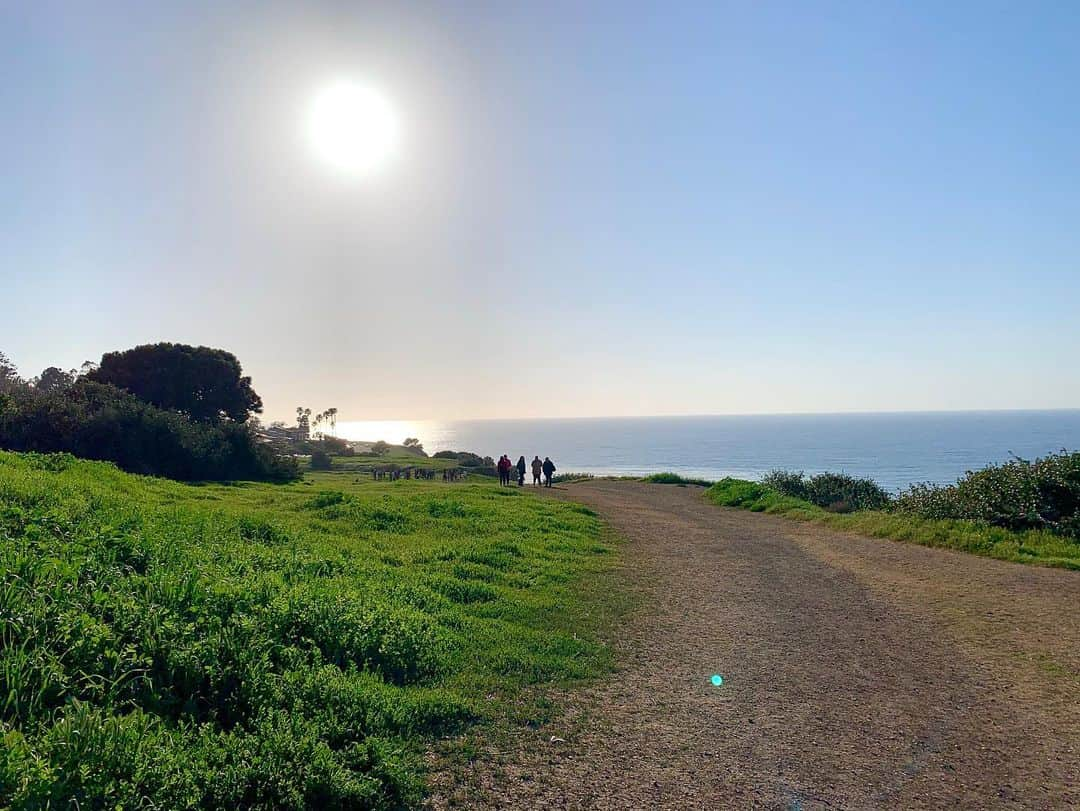 筑間はこべさんのインスタグラム写真 - (筑間はこべInstagram)「Lunada Bay🌊⁎⁺˳✧༚﻿ ﻿ #まだ沈まない太陽🌞 #palosverdes  #パロスベルデス #サーファー🏄‍♂️いる」3月12日 2時47分 - hakobechikuma