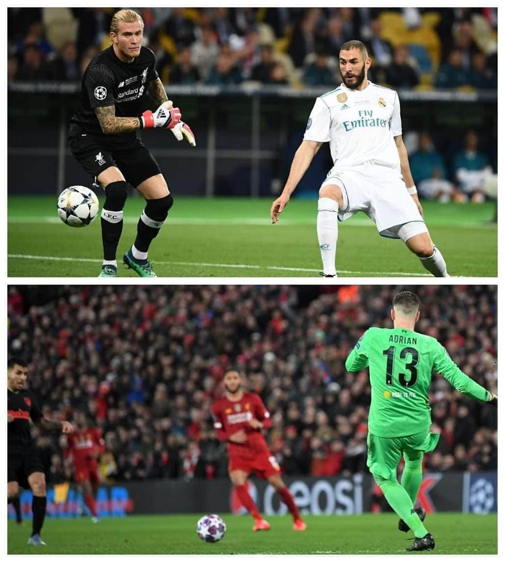 カルロス・テベスのインスタグラム：「Liverpool goalkeepers and Madrid strikers, still a better love story than Twilight 😂😂」