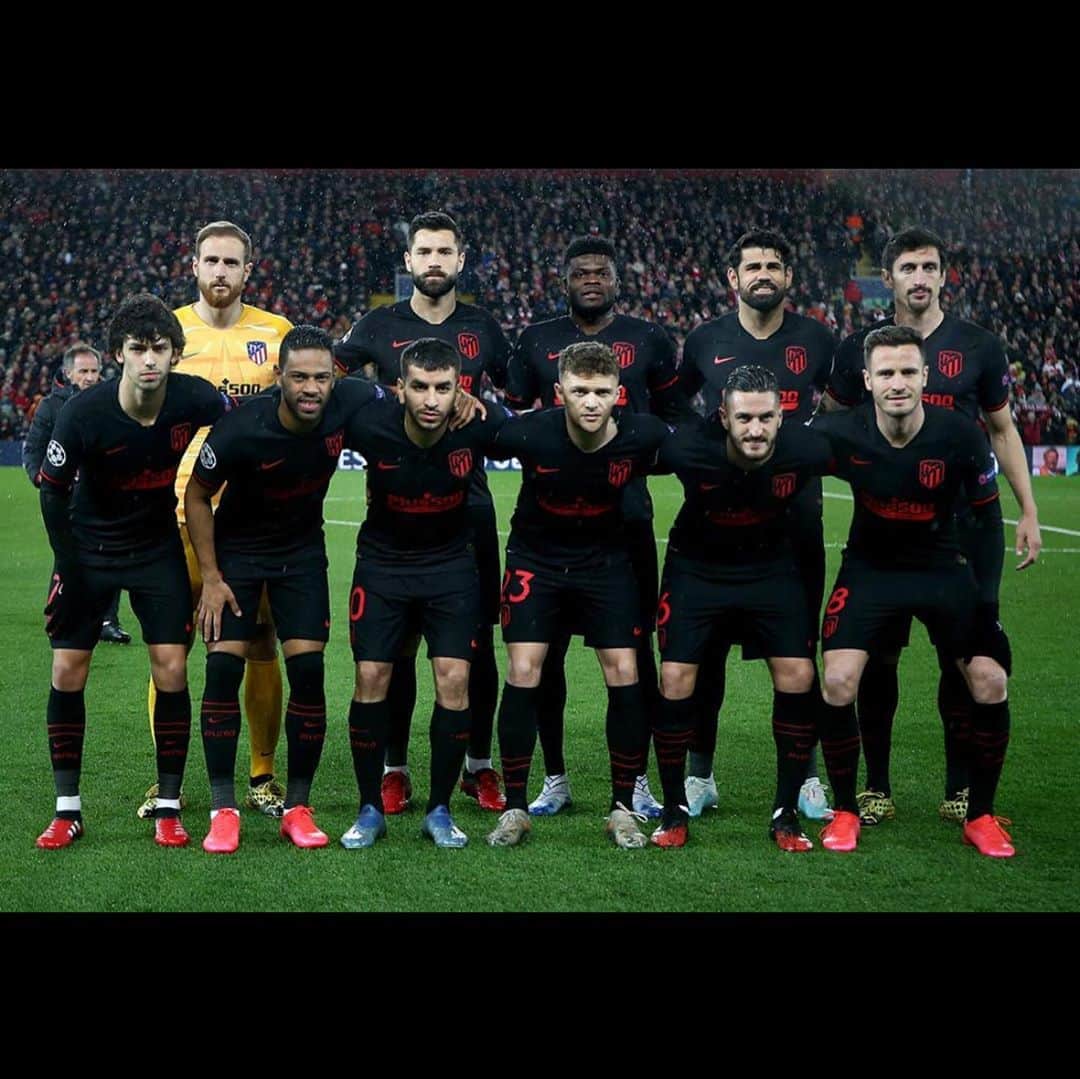 ステファン・サヴィッチのインスタグラム：「Orgulloso de este equipo!!! Ovo je pobjeda za tebe , pocivaj u miru legendo moja! 🙏🏻❤️ @atleticodemadrid @championsleague #aúpaatleti #championsleague」