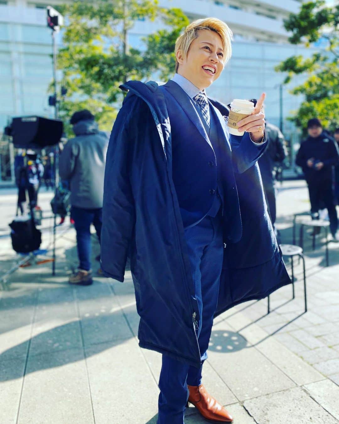 西川貴教のインスタグラム：「2020年度「 #消臭力 」新CM撮影快調！ #エステー #消臭力」