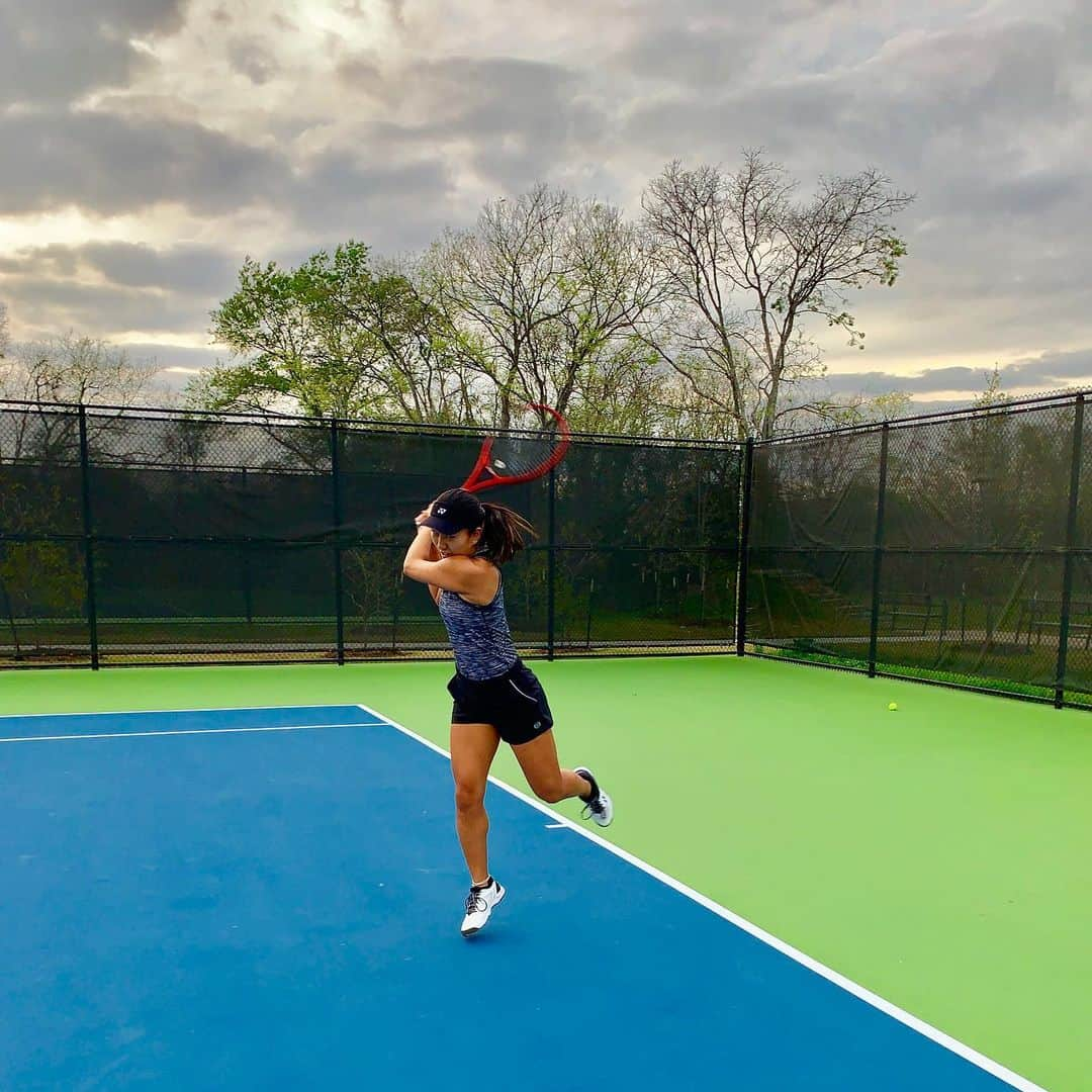 奥野彩加さんのインスタグラム写真 - (奥野彩加Instagram)「Last few days back at home🎾💨☀️お家でラスト数日〜🇺🇸 今日も良い天気💪 #アメリカ は暑い #テキサス  #夏気分 🤪」3月12日 11時26分 - ayakaokuno