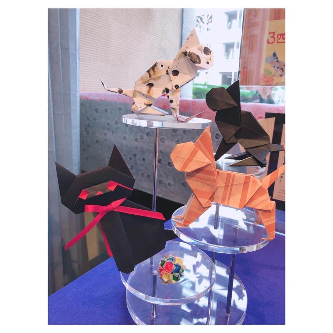 理絵さんのインスタグラム写真 - (理絵Instagram)「通りすがりに入ってみた折り紙会館  #折り紙会館 #折り紙 #おりがみ #origami #origamiart #art #arte #アート #아트 #理絵アート #rie_love_art #tokyo #japan」3月12日 12時16分 - ____rie____