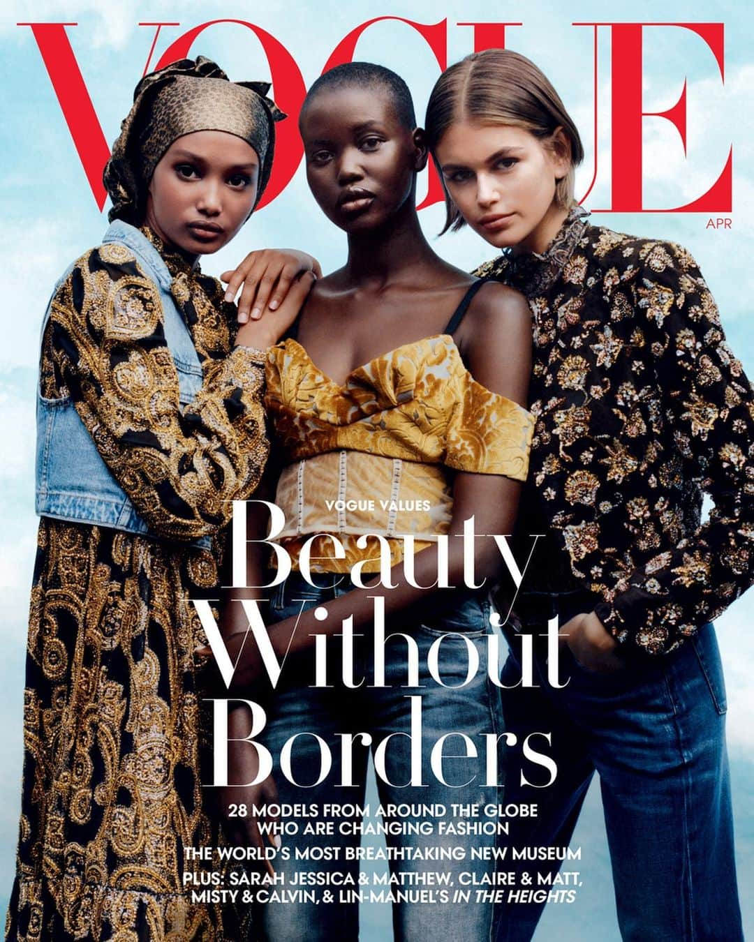 カイア・ジョーダン・ガーバーさんのインスタグラム写真 - (カイア・ジョーダン・ガーバーInstagram)「my first american vogue cover! @voguemagazine april issue by the endlessly inspiring @tylersphotos. words cannot describe what this moment means to me, and to share it with women who empower me every day makes it even more special @iamugbad @adutakech I feel so lucky! thank you to everyone who made this happen! girl power #camillanickerson story by @nnadibynature ❤️」3月13日 0時00分 - kaiagerber