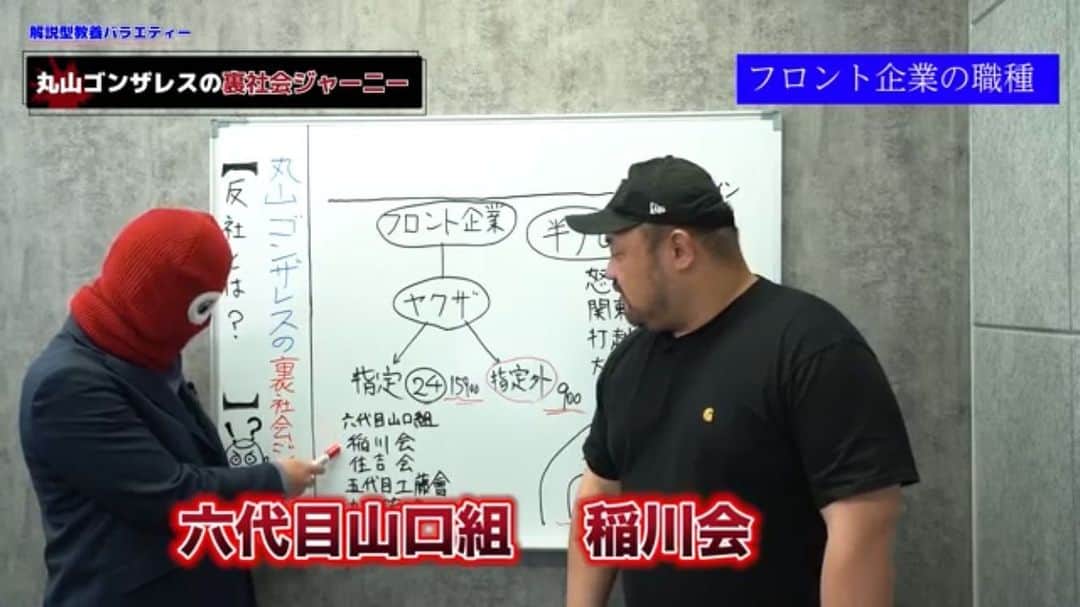 丸山ゴンザレスのインスタグラム：「本日更新！You Tube「丸山ゴンザレスの裏社会ジャーニー」では、反社と極めて近しい赤マスクさんと反社の実態について語っています。今回は前編です。  https://youtu.be/VM9D9gPAbbk ※YouTubeでは「丸山ゴンザレスの裏社会ジャーニー」で検索してください。  視聴＆チャンネル登録よろしくお願いします。」