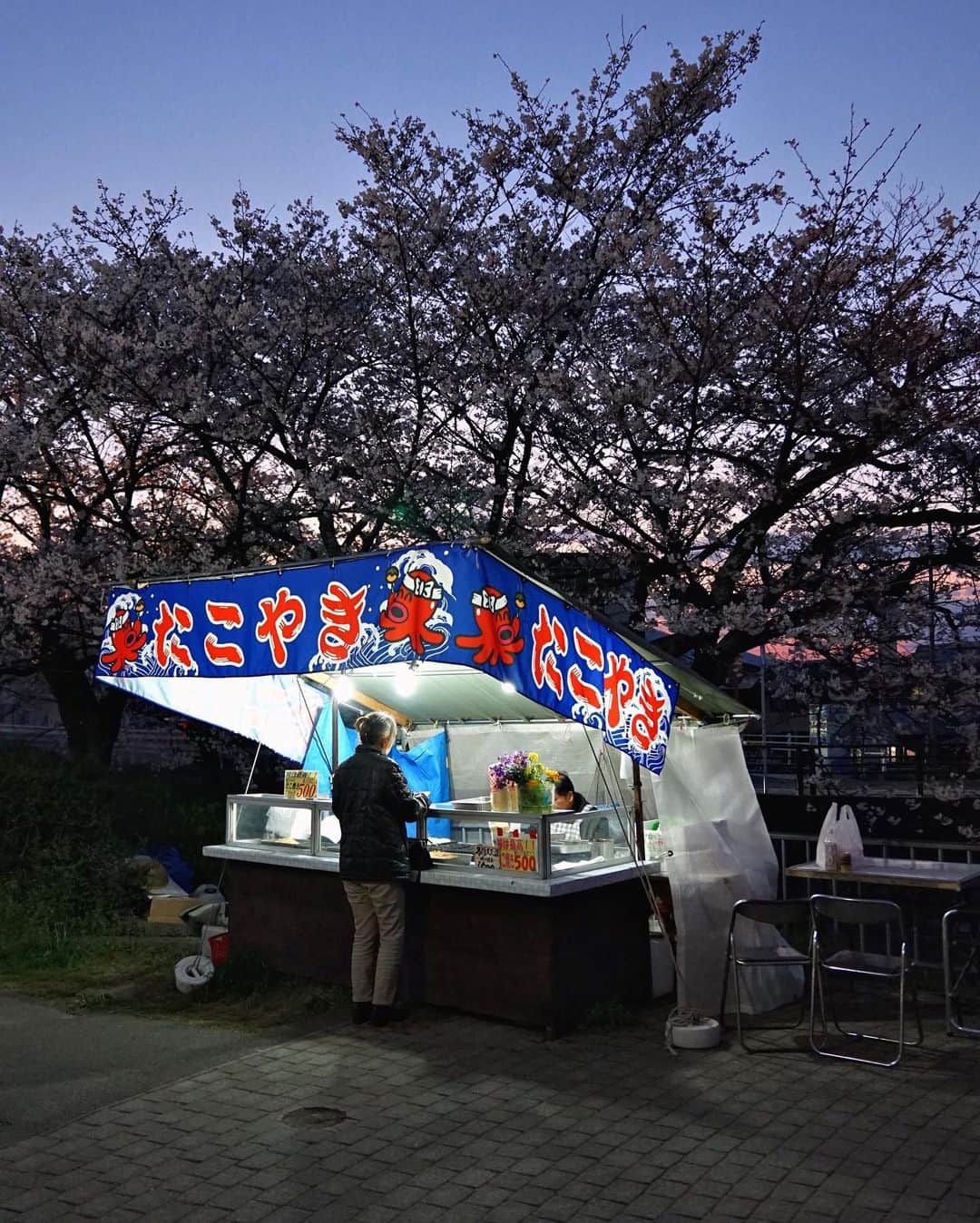Koichiさんのインスタグラム写真 - (KoichiInstagram)「| 夜桜 . . #BeautifulJapan . そろそろソメイヨシノが開花しそうですね。近所の桜並木を夜桜を眺めながら散歩するのが、毎年春の楽しみのひとつ。でも今年は、ぼんぼりの明かりも夜店も自粛になりました。残念だなぁ。。。（写真は去年のものです） .」3月12日 20時27分 - koichi1717