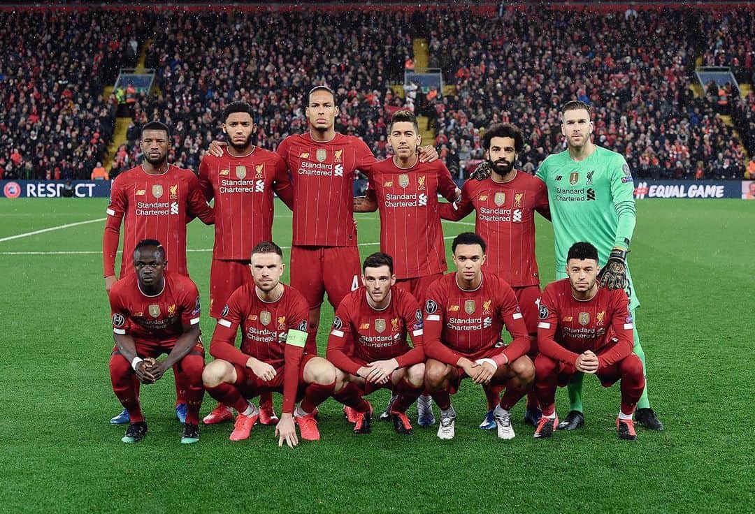 ジョー・ゴメスのインスタグラム：「Disappointing night for us all & tough to take, but we gave it our all with amazing support behind us #YNWA 🔴」